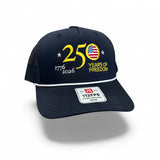 C100353 | USA 250th & MFA Shield Cap | Navy