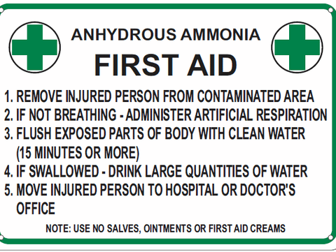 C100280 | ANH First Aid Sign | 10x14 Alum