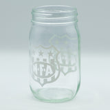 M169 | Clear Jar | Shield logo