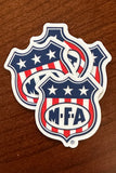 C100276 | Shield Sticker Small | 1.83 x 2 inch