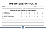 Pasture Report Card