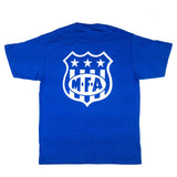 C100333 | YWFS Shield Tee | Royal M