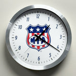 C100343 | Wall Clock | Brushed Metal | 14 inch
