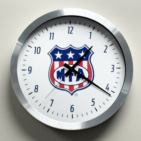 C100343 | Wall Clock | Brushed Metal | 14 inch