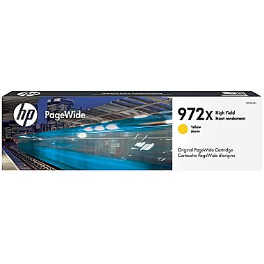 Ink | HP PW 477dn/452dn 972X Yellow