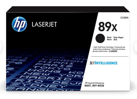 Ink | HP LaserJet M507 89X (CF289X) Black
