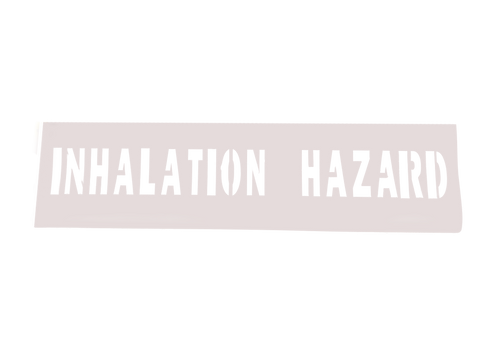 C100176 Inhalation Hazard Stencil