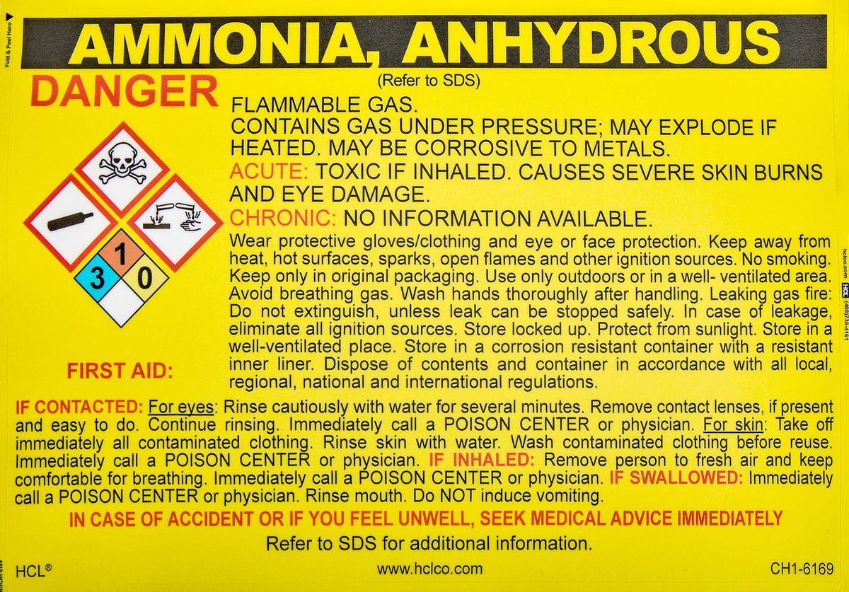 Fuel First Aid C100245 | Flamm Gas First Aid Instructions | Decal – myMFA Shop