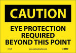 C100082 | Sign |  Eye Protection Required 10x14